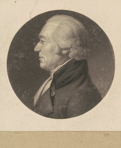Uomo Non Identificato da Charles B. J. Févret de Saint Mémin