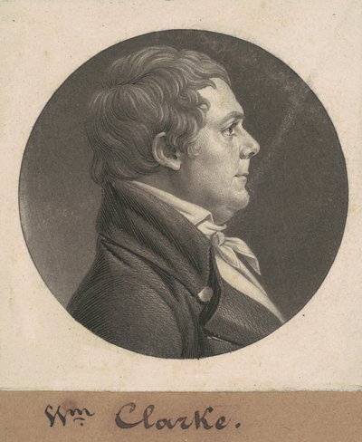 William Clark da Charles B. J. Févret de Saint Mémin