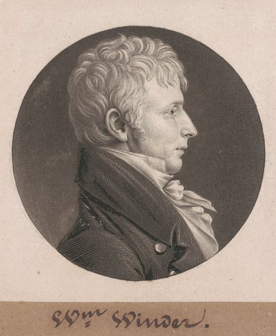 William Henry Winder da Charles B. J. Févret de Saint Mémin