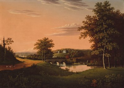 Point Breeze, la tenuta di Giuseppe Napoleone Bonaparte a Bordentown, New Jersey da Charles B. Lawrence