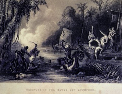 Massacro di Cawnpore da Charles Ball