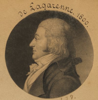 Charles de Lagarenne da Charles Balthazar Julien Févret de Saint-Mémin