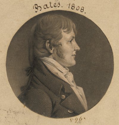 James Woodson Bates da Charles Balthazar Julien Févret de Saint-Mémin