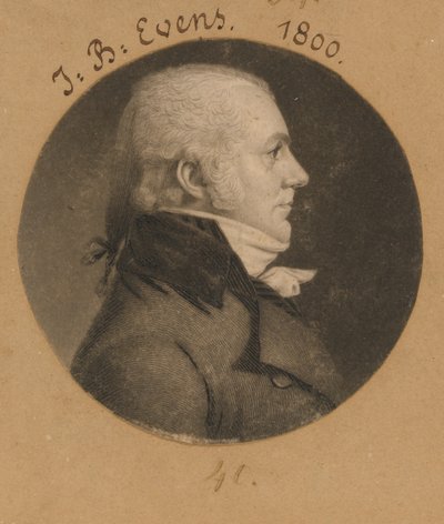 John B. Evens da Charles Balthazar Julien Févret de Saint-Mémin