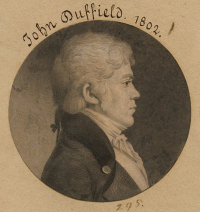 John Duffield da Charles Balthazar Julien Févret de Saint-Mémin
