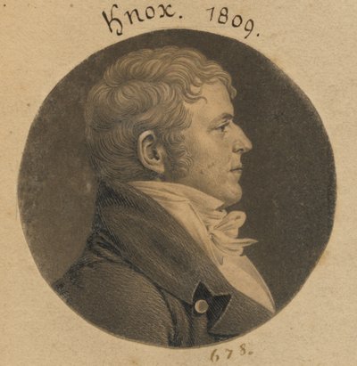 Knox da Charles Balthazar Julien Févret de Saint-Mémin