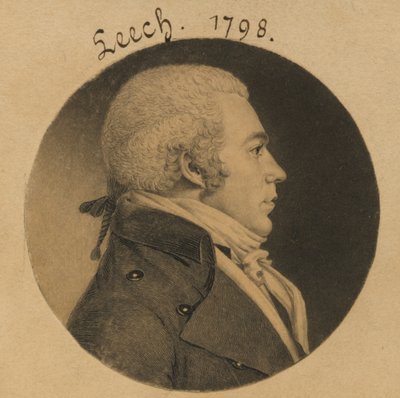Blutegel da Charles Balthazar Julien Févret de Saint-Mémin