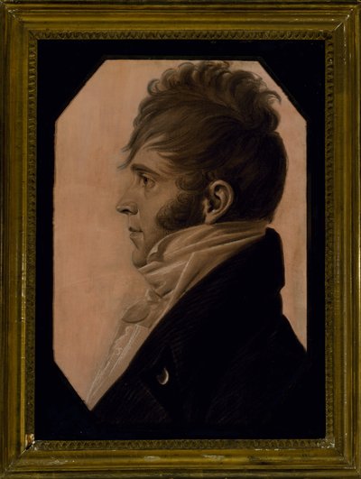 Ritratto di un uomo, c. 1804 da Charles Balthazar Julien Févret de Saint Mémin
