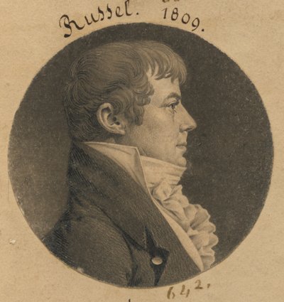 Forse Nathaniel Russell o J. Dawson da Charles Balthazar Julien Févret de Saint-Mémin