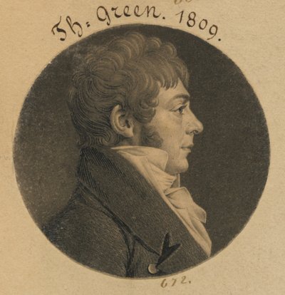 Thomas Green da Charles Balthazar Julien Févret de Saint-Mémin