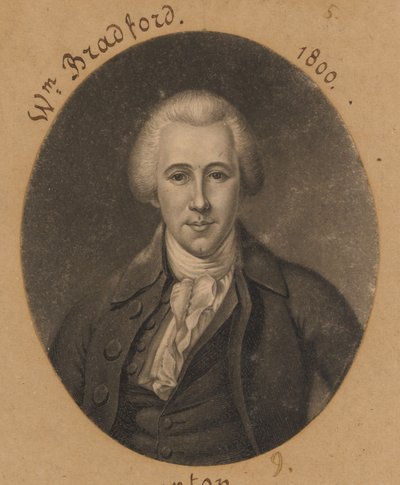 William Bradford, Jr. da Charles Balthazar Julien Févret de Saint-Mémin