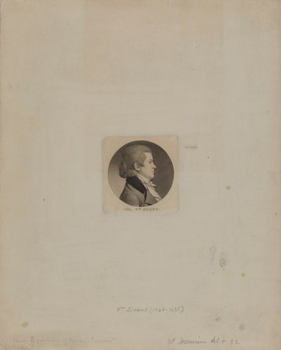 Col. Wm. Duane da Charles Balthazar Julien Févret de Saint Mémin