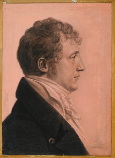 James Alexander Fulton di Mt. Erin, c.1808 da Charles Balthazar Julien Févret de Saint Mémin