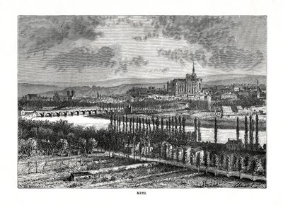 Metz, Francia, XIX secolo da Charles Barbant