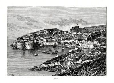 Ragusa, Sicilia, Italia da Charles Barbant