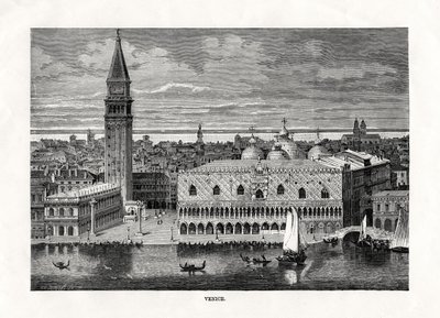 Venezia, Italia, 1879 da Charles Barbant