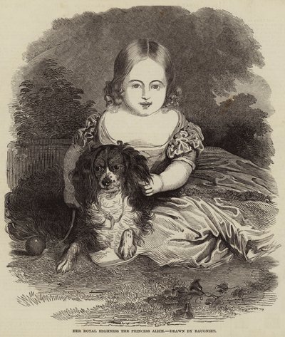 Sua Altezza Reale la Principessa Alice da Charles Baugniet