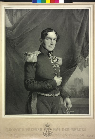 Re dei Belgi Leopoldo I da Charles Baugniet