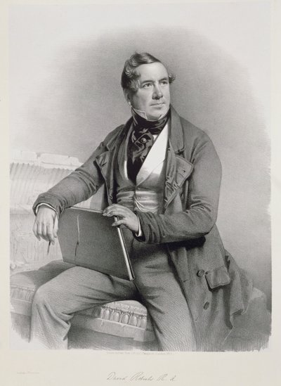 Ritratto di David Roberts (1796-1864) frontespizio del Volume I di 