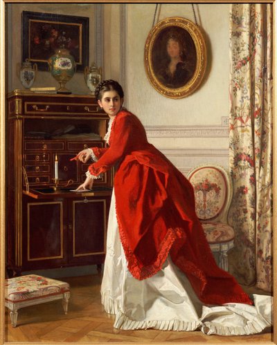 La lettera da Charles Baugniet