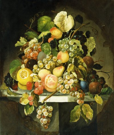 Natura morta con frutta da Charles Baum
