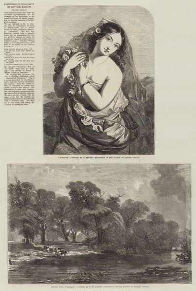 Esposizione della Società degli Artisti Britannici da Charles Baxter
