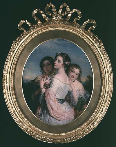 Tre Bellezze, c.1845 da Charles Baxter