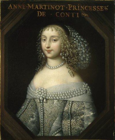 Anne Marie Martinozzi 1637-1672, Principessa di Conti, ca 1665 da Charles Beaubrun