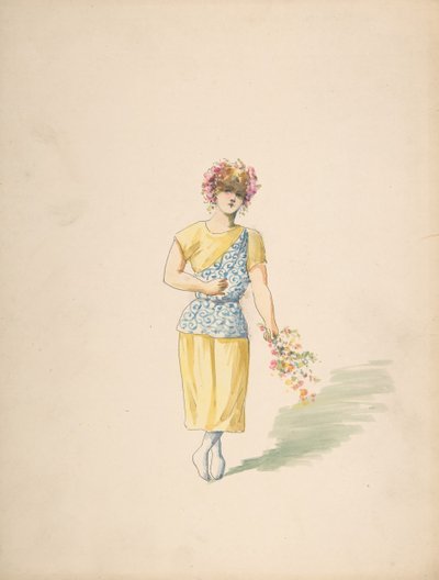 Costume per un giovane in giallo e blu da Charles Bianchini