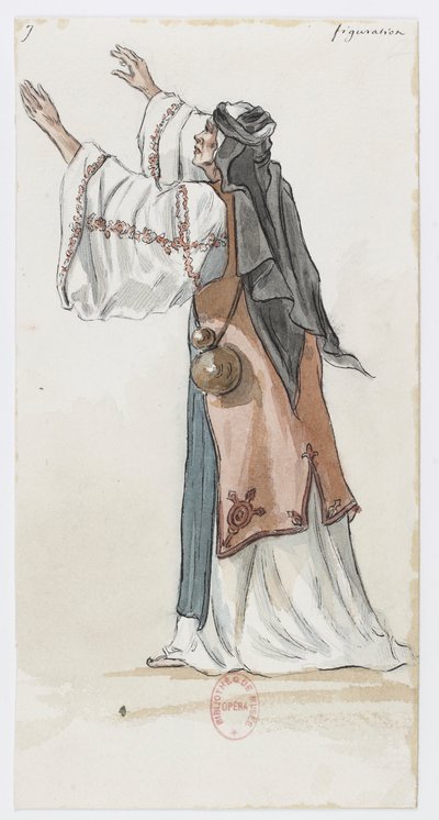 Holmès - La montagna nera - costumi di Charles Bianchini - 07. Figurazione da Charles Bianchini