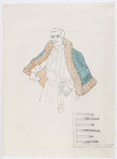 Holmès - La montagna nera - costumi di Charles Bianchini - 27 (Costume) da Charles Bianchini