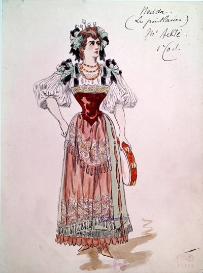Costume di Nedda o Colombina per l