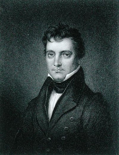 Josiah Stoddard Johnson (1784-1833) inciso da James Barton Longacre (1794-1869) da Charles Bird (after) King