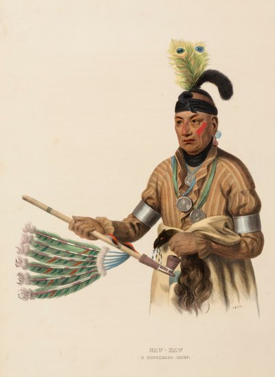 NAW-KAW. Un capo dei WINNEBAGO, da Storia delle tribù indiane dell