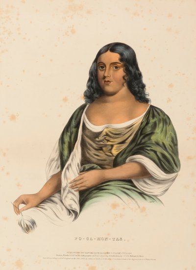 PO-CA-HON-TAS. da Charles Bird King
