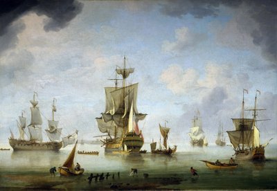 Ancoraggio nel Solent, un tratto di mare tra l