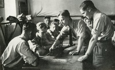 Personale della RAF che apprende l