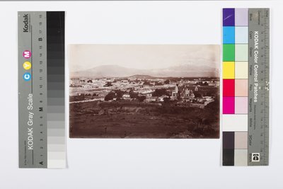 Picco di Orizaba e insediamento, c.1900 da Charles Burlingame Waite