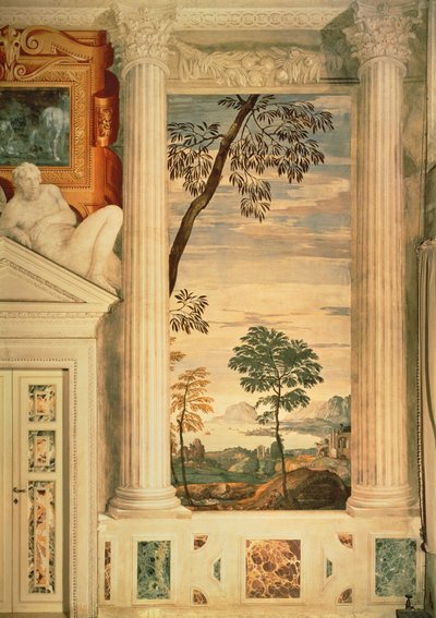 Vista sud-ovest della Cappella di Sant