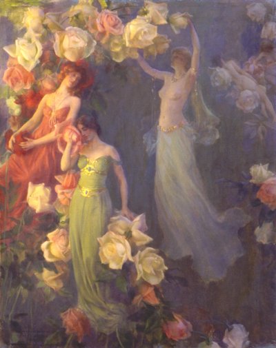 Il Profumo delle Rose, 1902 da Charles C. Curran
