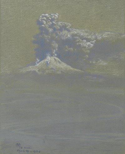 Una pioggia di cenere su Ottaviano, 14 aprile 1906 da Charles Caryl Coleman