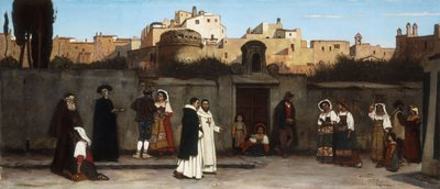 Scena di Strada Romana, 1872 da Charles Caryl Coleman