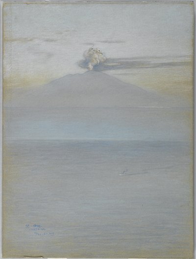 Vista del Vesuvio: Effetto 11:25, 21 dicembre 1913 da Charles Caryl Coleman