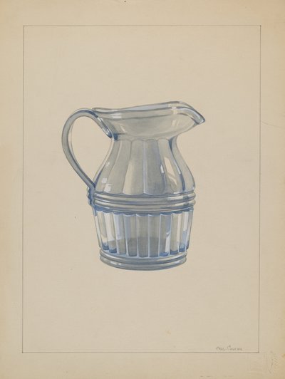Brocca per crema da Charles Caseau