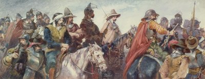 Cavalleria che scorta prigionieri da Charles Cattermole