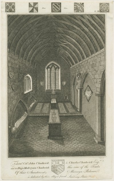 Cappella mortuaria dei Mavesyn a Mavesyn Ridware da Charles Chadwick
