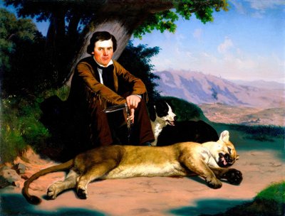 Ch. Ch. Nahl, Peter Quivey e il puma da Charles Christian Nahl
