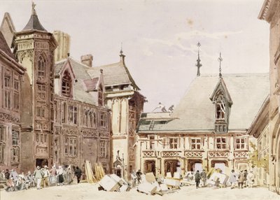 Casa di Jacques Coeur a Bourges, Cher, Francia da Charles Claude Pyne