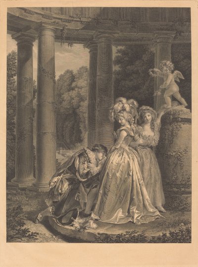La dichiarazione da Charles Clement Bervic after Louis Rolland Trinquesse