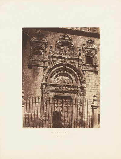 Puerta de Santa Cruz, Toledo da Charles Clifford